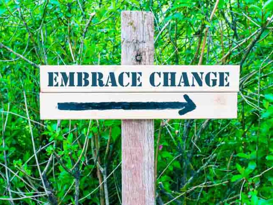 embrace change