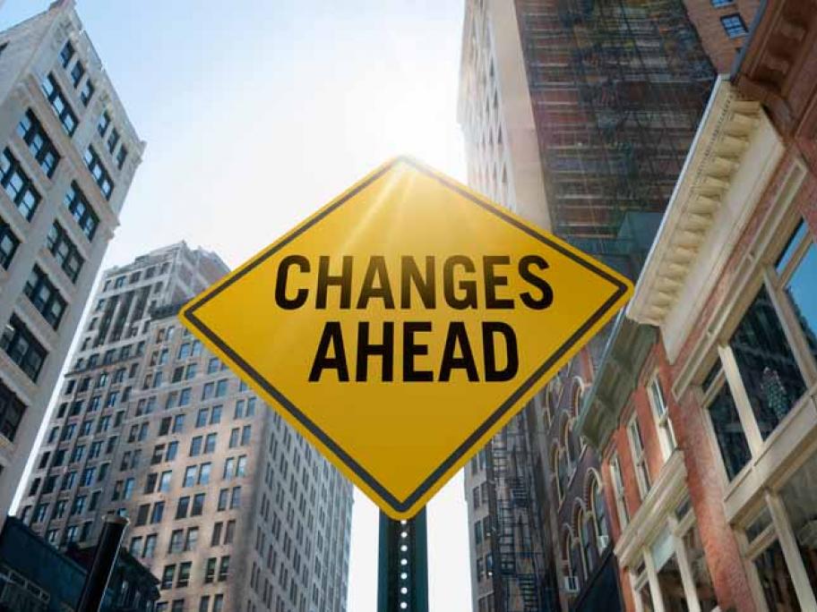 changes ahead