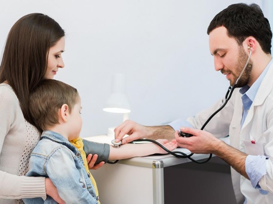 boy with hypertension