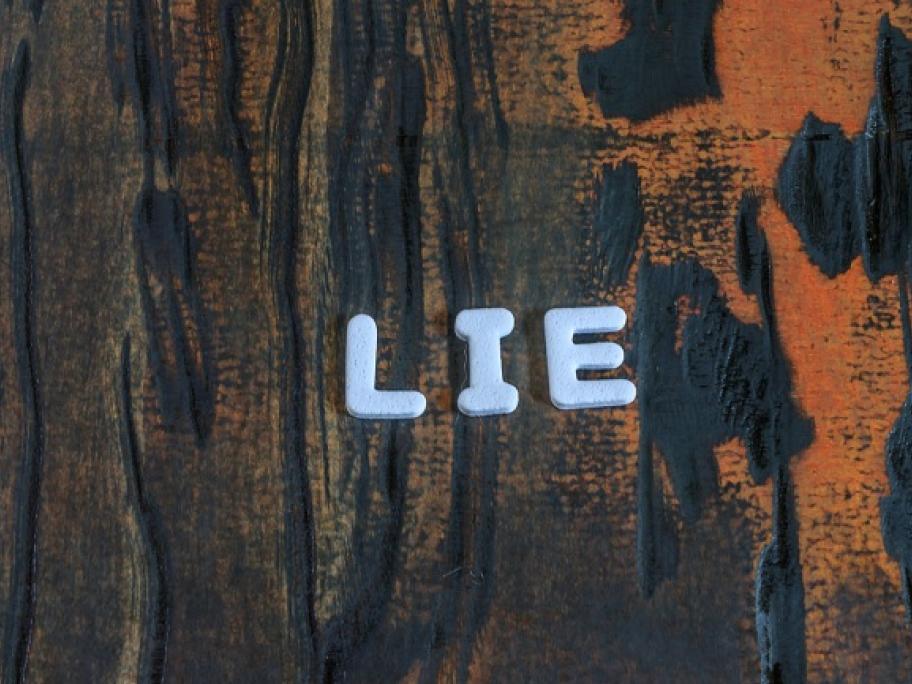 telling lies concept