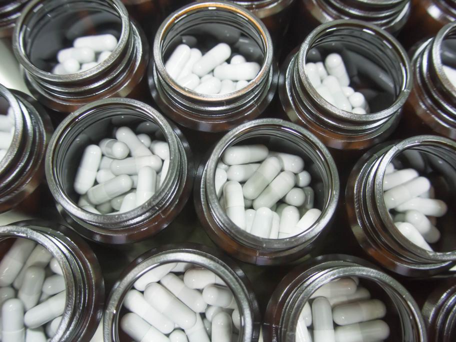 bottles of pills
