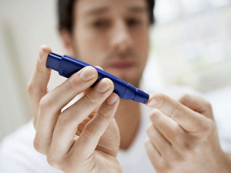 Blood test for glucose levels