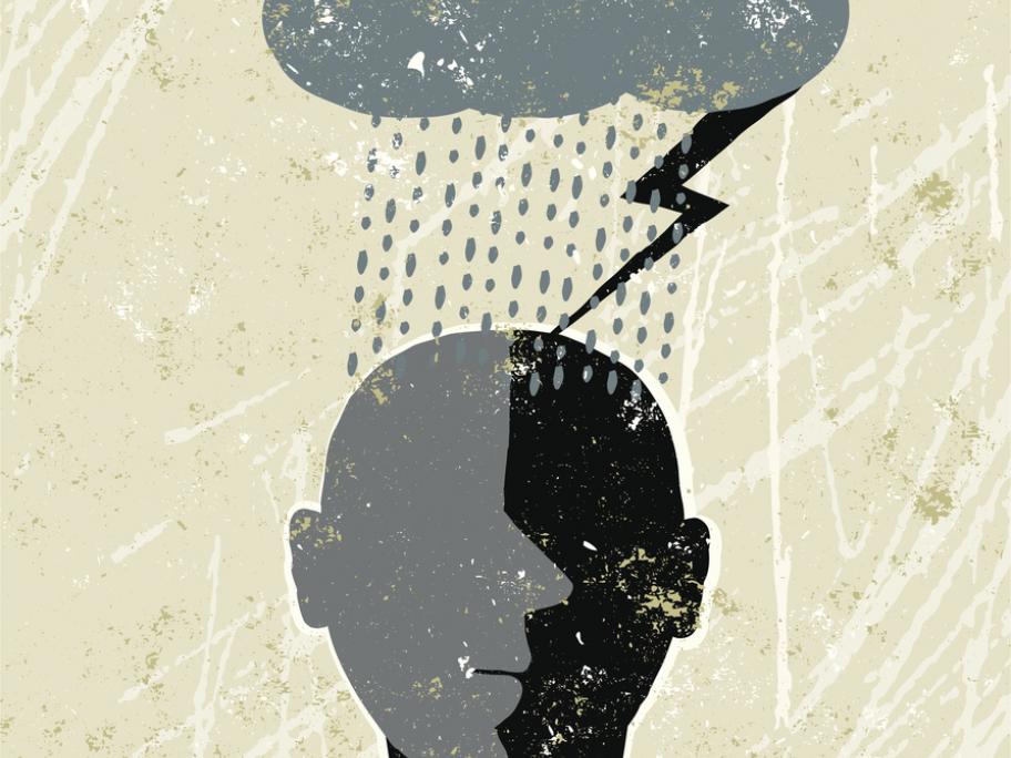 Rain, stress, doctor