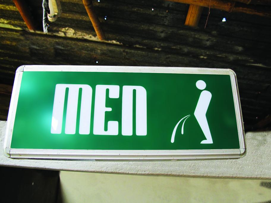 men's bathroom